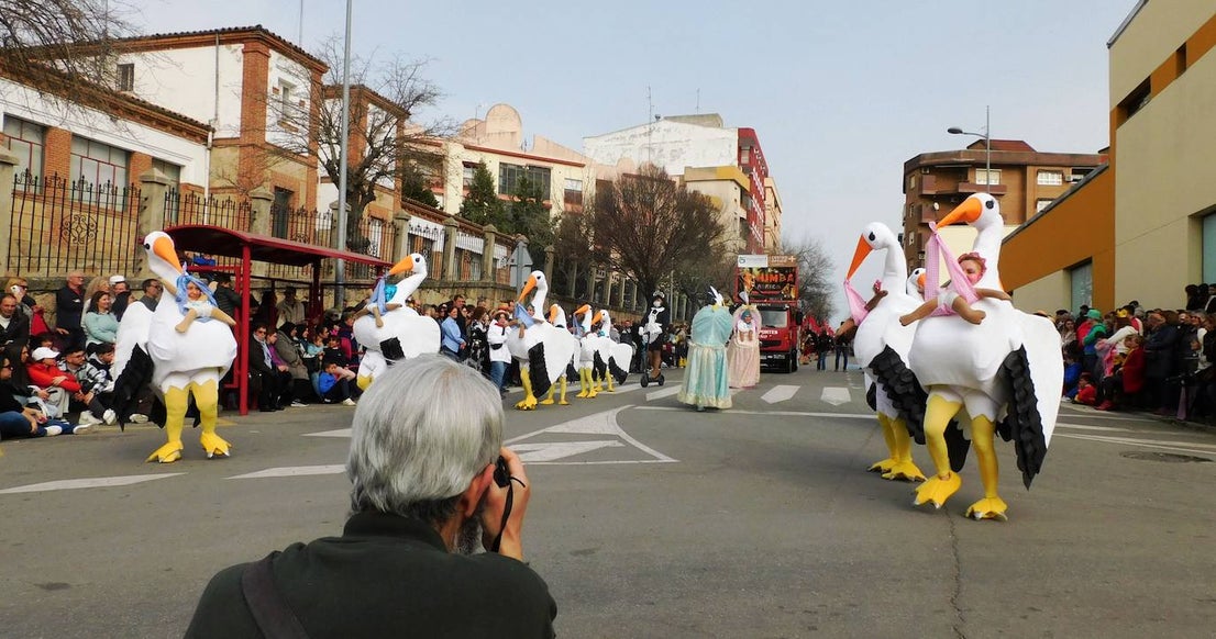 Fotos: Carrozas y comparsas