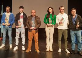 Premios principales de una edición anterior de la gala