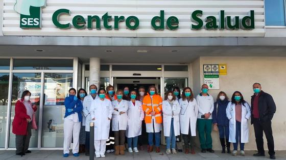 Nueva protesta en el centro de salud por la agresión que sufrió la matrona a finales de la pasada semana