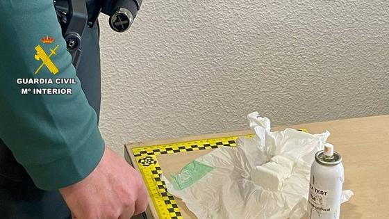 Detenido en Bohonal de Ibor con más de 1.500 dosis de cocaína