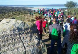 Participantes en una edición anterior de la ruta
