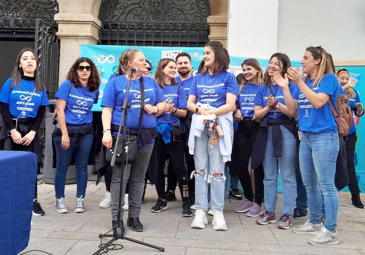 Anterior edición de la marcha en la plaza de España