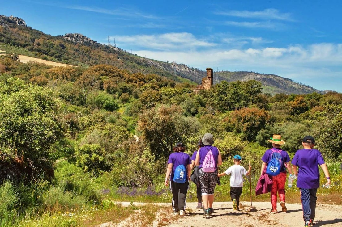 La Ruta Violeta une Higuera de Albalat con Casas de Miravete