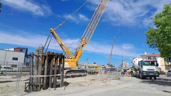 Investigan el robo de maquinaria en las obras del tren en Navalmoral