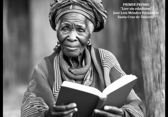 'Leer sin edadismo', de José Luis Méndez, fotografía ganadora