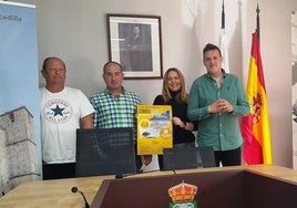 Presentación de la Feria en el Ayuntamiento de Saucedilla