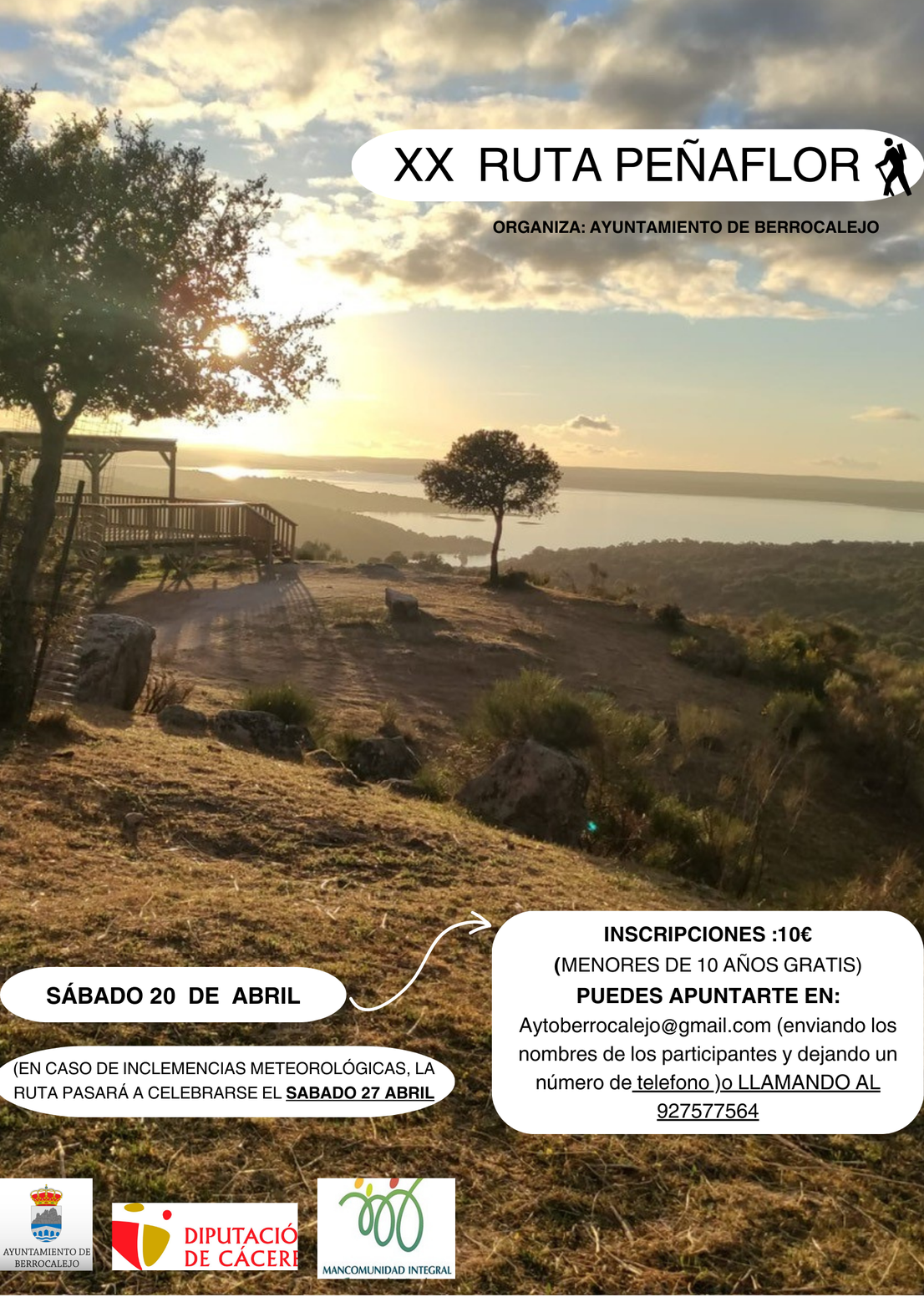 La XX Ruta a Peñaflor reúne a más de 200 senderistas