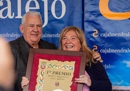 Alegría por el premio conseguido en Trujillo por Capricho Extremeño