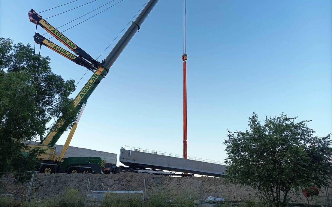 Las obras del tren eliminan la plaza de las cigüeñas