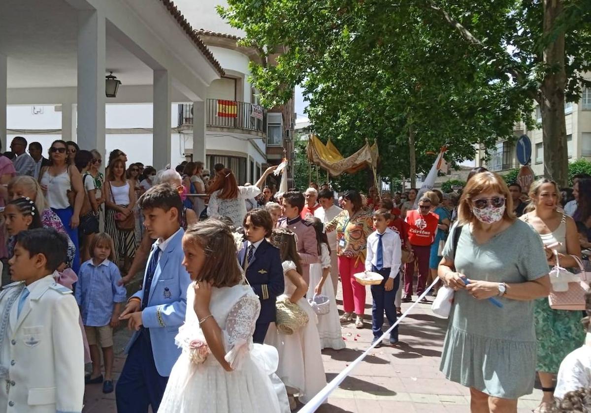 La procesión del Corpus Christi recorrerá el domingo el centro urbano