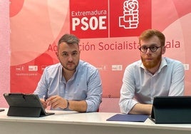 Josema Encinas y Jesús Gómez Medinabeitia