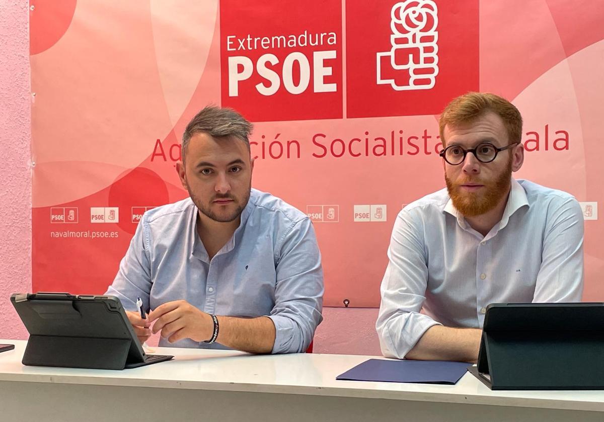 Josema Encinas y Jesús Gómez Medinabeitia