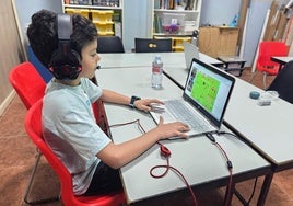 Miguel García Gragera en plena actividad on-line