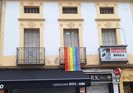 El PSOE agradece la rápida actuación de la Guardia Civil sobre la bandera LGTBI