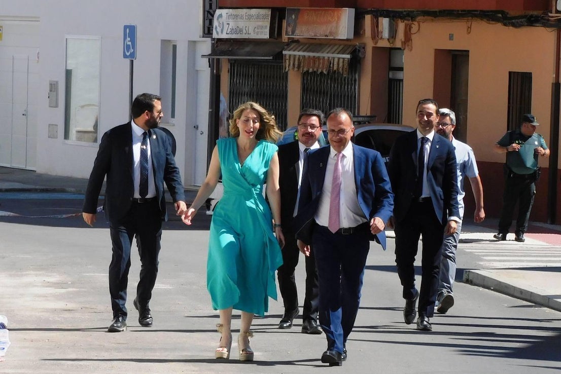 Primera piedra del futuro industrial de Extremadura