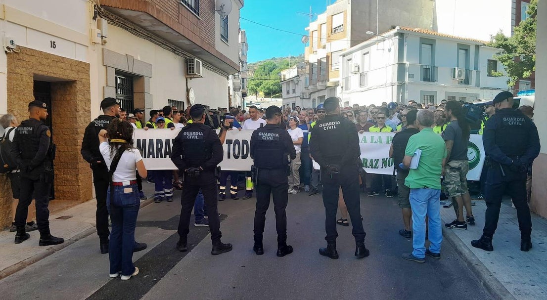Primera piedra del futuro industrial de Extremadura