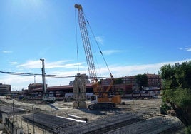 Postal morala en la 'zona cero' de las obras del tren en superficie