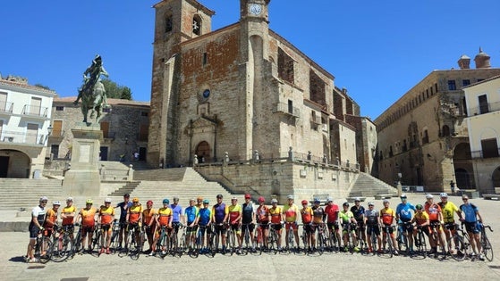 Los Amigos de la Bici realizan desde el miércoles la XIX Ruta Extremadura