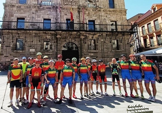 Los Desahuciados en una ruta anterior en Astorga