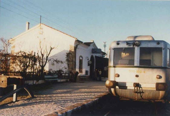 Los álbumes familiares del tren en una exposición