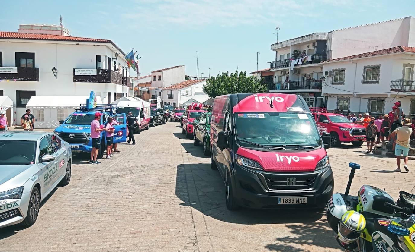 Paso fugaz de la Vuelta Ciclista a España por el Arañuelo