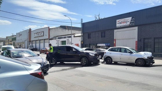 Choque frontal sin heridos en la carretera de Jarandilla