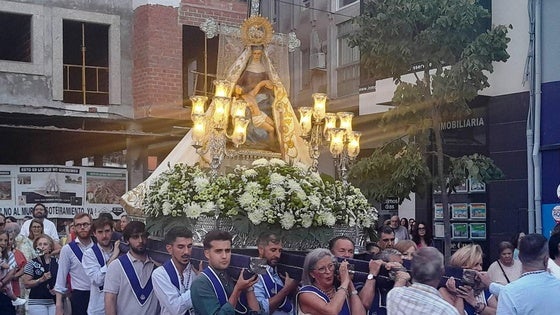 Navalmoral festeja a su patrona, la virgen de las Angustias