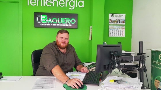 Jaime Baquero: «regresé a Navalmoral para continuar con el legado de mi padre»