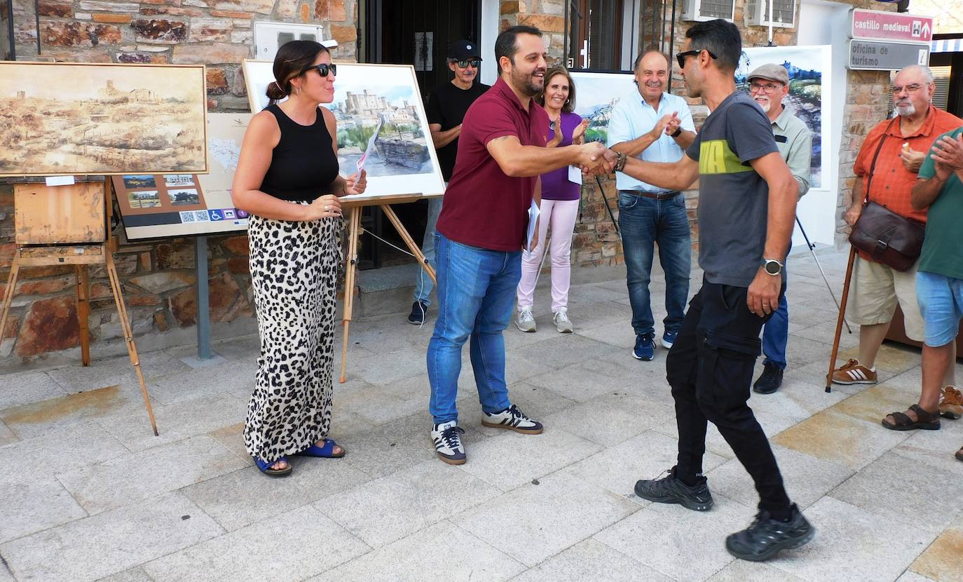 Gran nivel en el I Certamen de Pintura Rápida de Belvís de Monroy