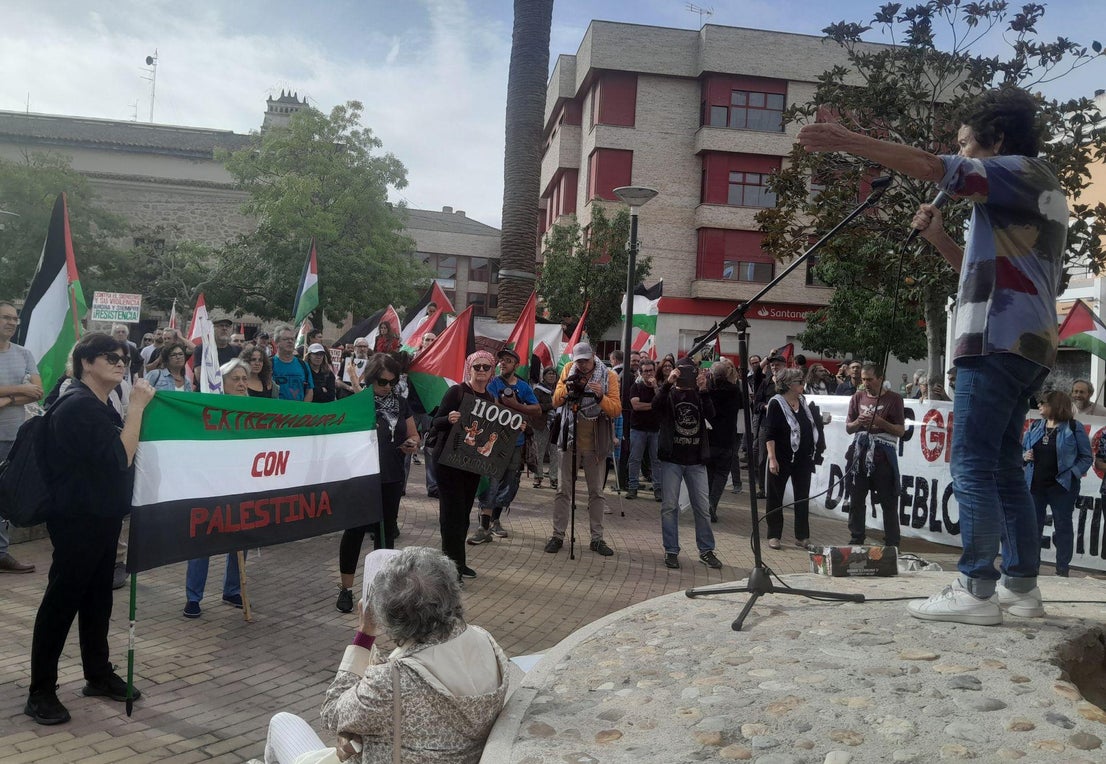 Extremadura con Palestina se moviliza en Navalmoral