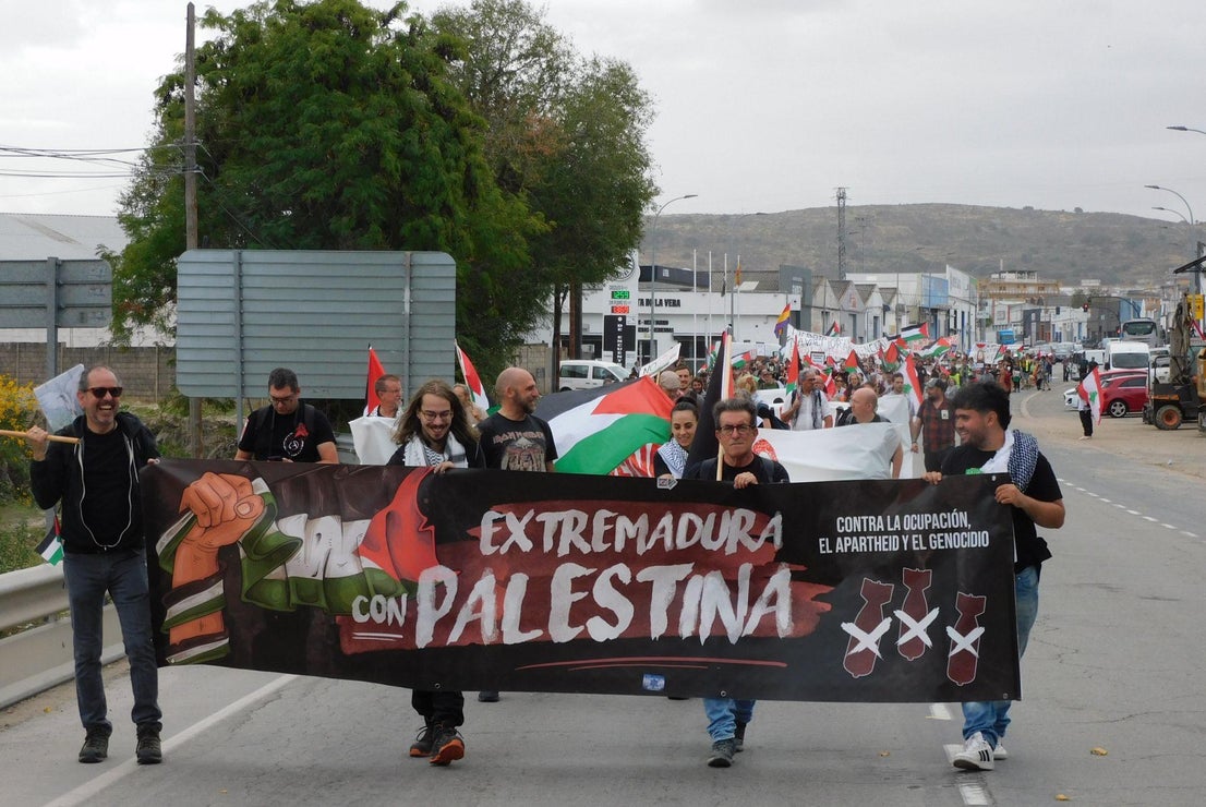 Extremadura con Palestina se moviliza en Navalmoral