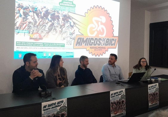 Presentación de la ruta en La Inmaculada