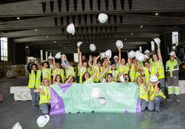 Participantes en una de las actividades formativas de Ella Construye