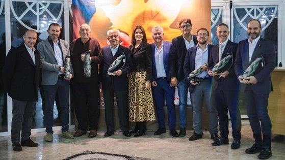 Luis Almeida, Ondupack, el IES Zurbarán, Pedro Simón, Piensos Cañadas y La Cuerva, I Premios al Emprendimiento