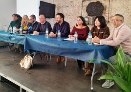 El equipo de Gobierno municipal casi al completo