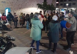 Ambiente navideño en el Jardincillo