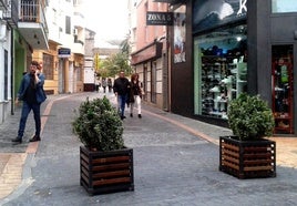 Acceso a la zona peatonal del entorno del Jardincillo