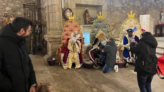 La presencia de los Reyes Magos en San Andrés despide la Navidad