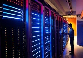 Imagen de un centro de datos