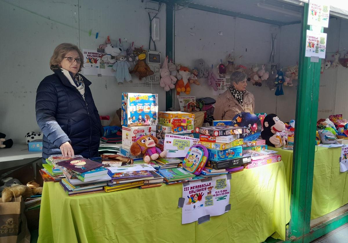 Mercadillo solidario de las asociaciones oncológicas