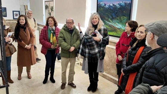 La Asociación de Artes Plásticas inaugura la muestra 'Trazos compartidos'