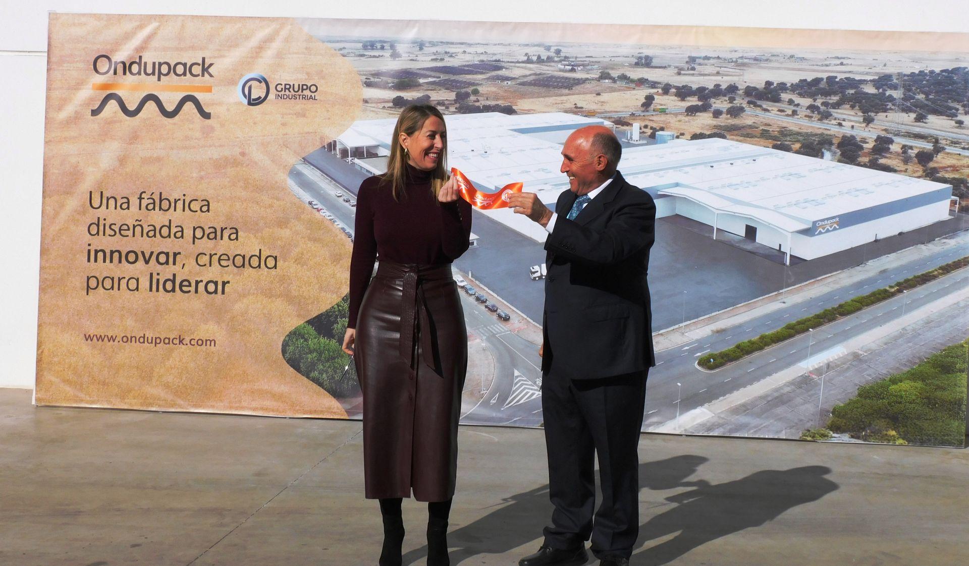 Ondupack inaugura la planta que ha construído en Expacio Navalmoral