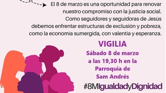 Vigilia por el Día de la Mujer