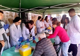 Pruebas de salud a los visitantes