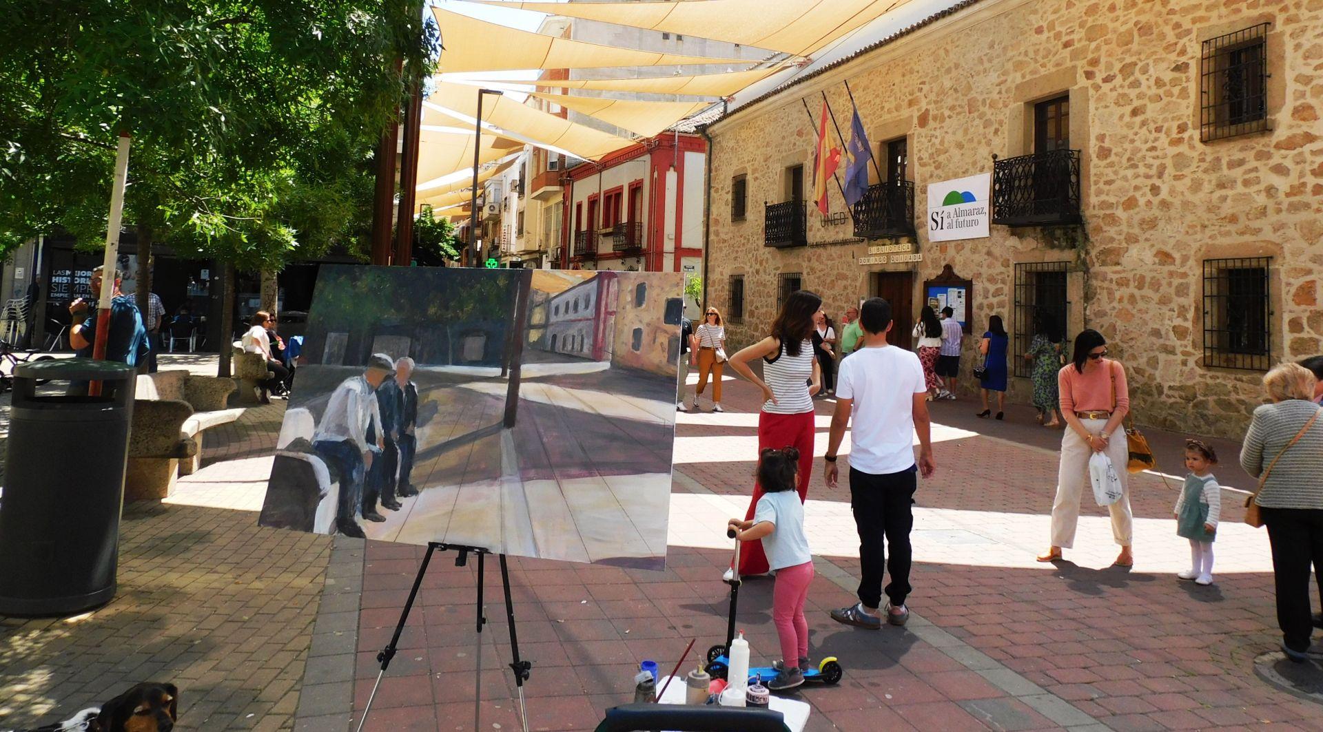 El Premio de Pintura Rápida 'Juan Núñez' eleva el nivel