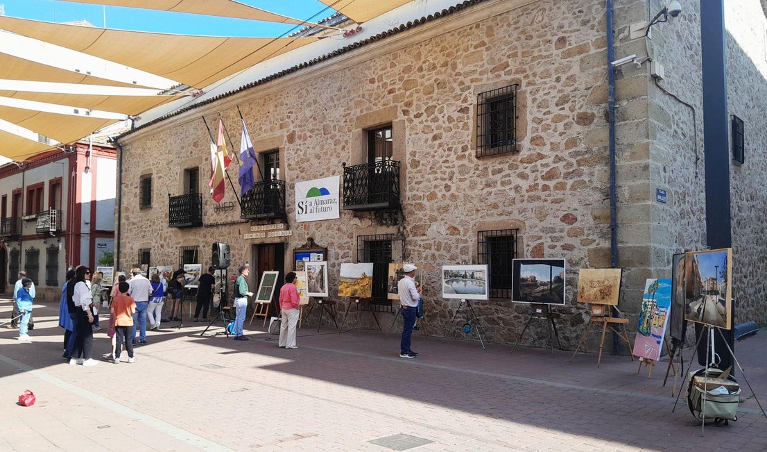 El Premio de Pintura Rápida 'Juan Núñez' eleva el nivel