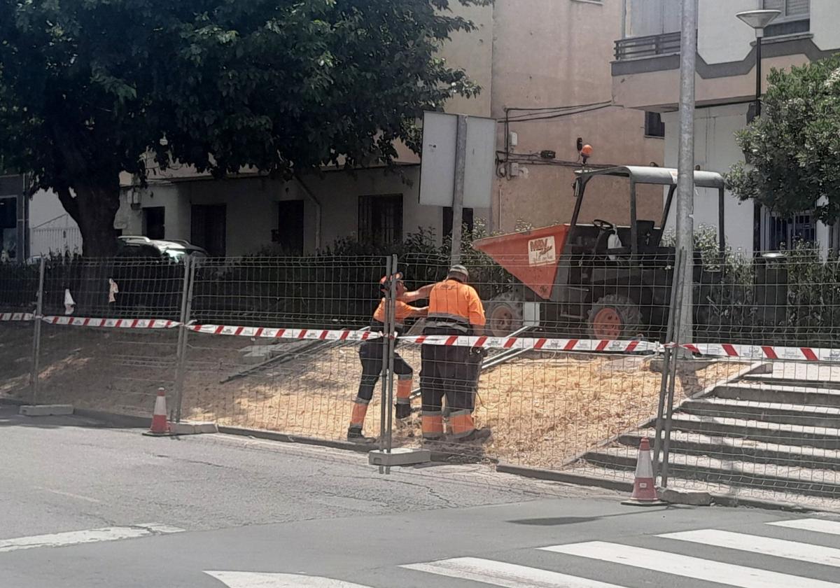 Empiezan las obras de peatonalización de la avenida de Las Angustias