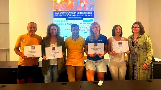 Entregados los premios de la Convocatoria de Proyectos de Educación para la Salud