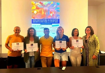 Entregados los premios de la Convocatoria de Proyectos de Educación para la Salud