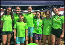 El Club Natación Moralo suma seis medallas en el Campeonato de Extremadura/Copa Judex